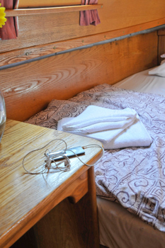 An internal image of our canalboat